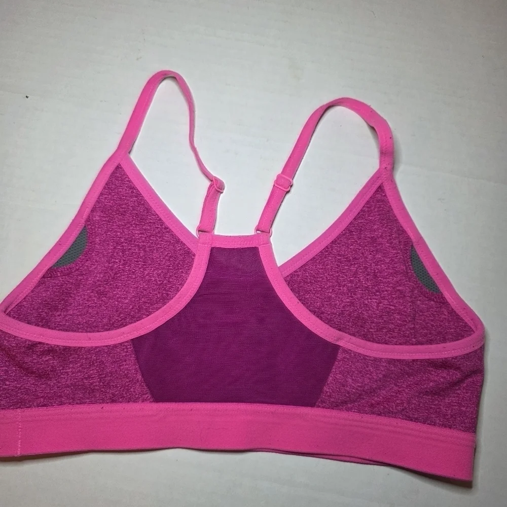 Nike Pink Sports Bra Sz M